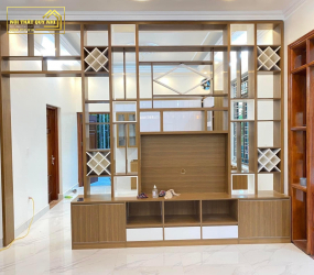 Mẫu Lam Sóng Phòng Khách MS661