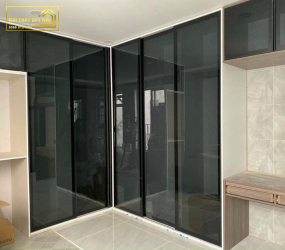 Mẫu Tủ Quần Áo Cánh Kính Cao Cấp MS180