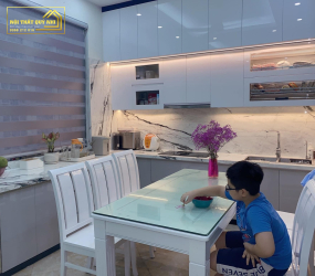 TỦ BẾP NHỰA PICOMAT PHỦ ACRYLIC TBA0125