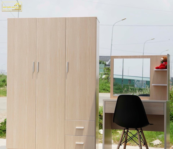 Mẫu Tủ Nhựa 3 Cánh Đẹp NL005