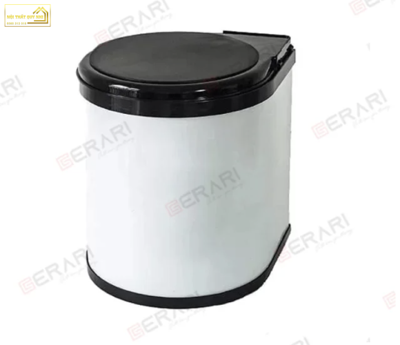 Thùng rác tròn inox 9 lít/ 14 lít